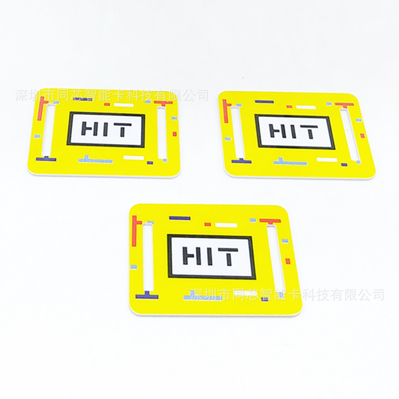 RFID�ʲ��ִ�������ǩPVC���ܸ�ӦIC��ǩ��nfc��������ǩ���� ��