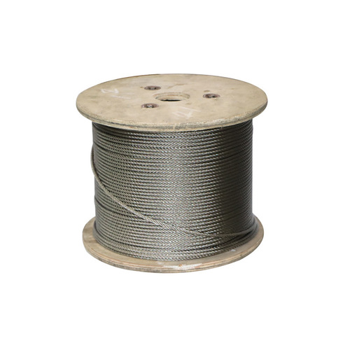 Zhanzheng 304 stainless steel wire rope plastic-coated steel wire rope plastic-coated rope 0.5/12mm factory direct sale