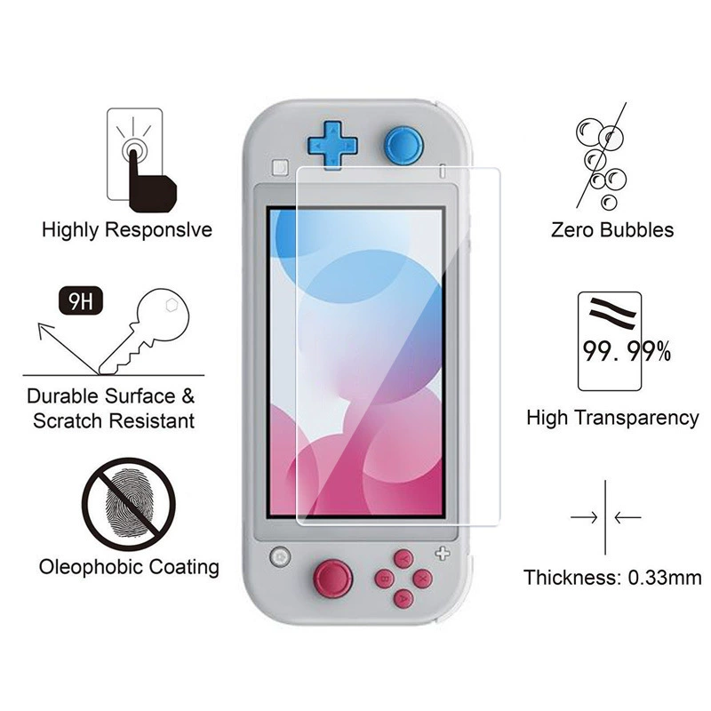 Защитная пленка из закаленного стекла для Nintendo Switch Lite Switch Mini