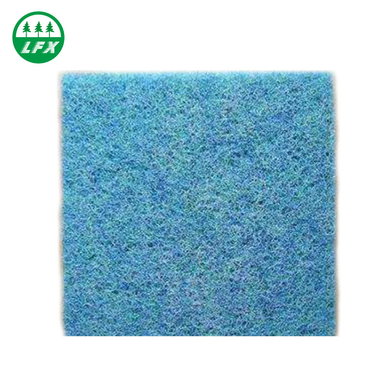 供应蓝色水族过滤棉 水族过滤棉 游泳池藤棉 生化棉批发