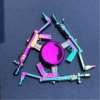 46-colorful consecutive hair rifle