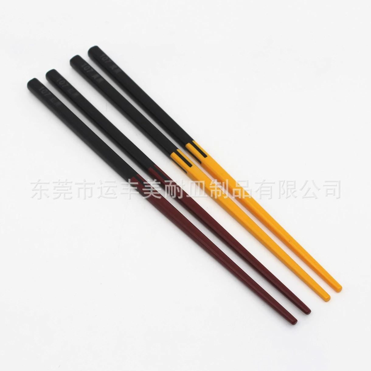 Japanese two-color antibacterial chopsticks