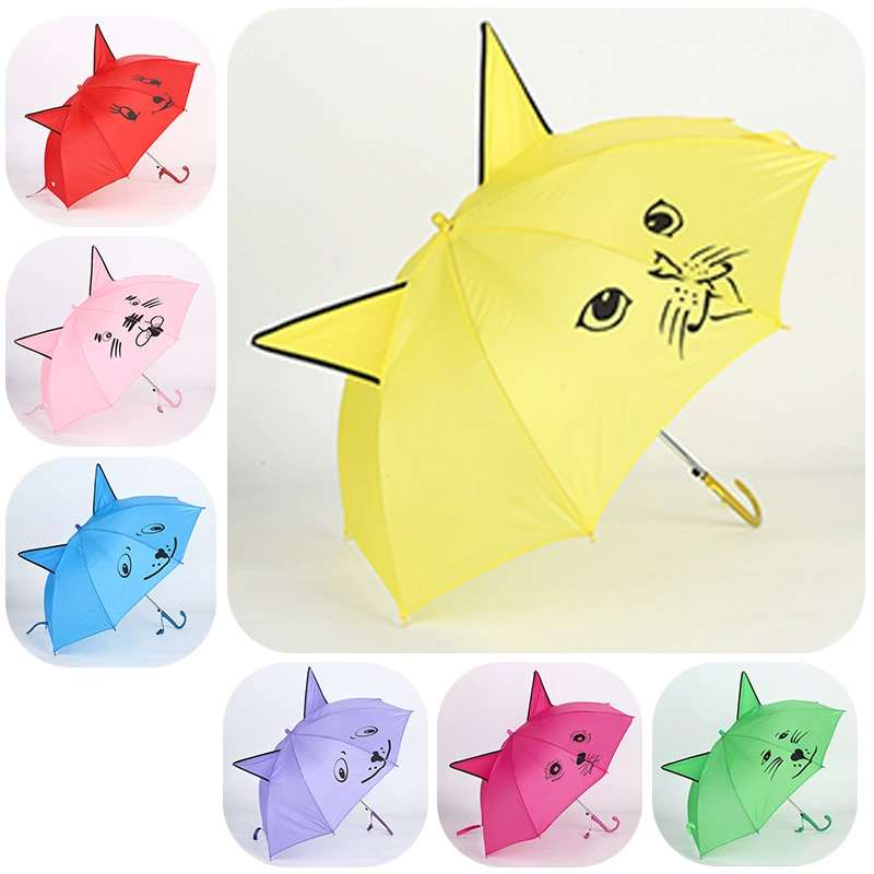 Double-layer Travel Umbrella Hat, Windproof, Dual Sizes 53 / 63 cm, Compact 30 cm