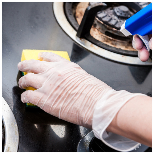 Transparent Disposable PVC Household Labor Protection Gloves for Home Use Wholesale