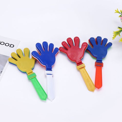 Cheerleaders cheering hand clap props plastic clapping claps for performances, various styles of colorful clapping hands, clapping hands, clapping hands