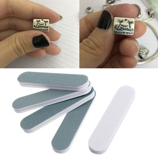 Jewelry silver polishing stick double-sided double-purpose grinding strip rust removal stick sterling silver jewelry polishing stick mobile phone frame polishing