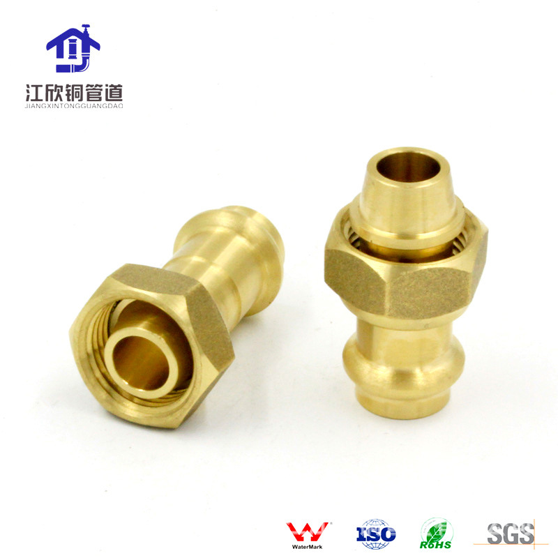 Abrazadera de latón Junta suelta sin plomo cobre directo codo anti-Zinc eliminación WATERMARK estándar australiano AS3688