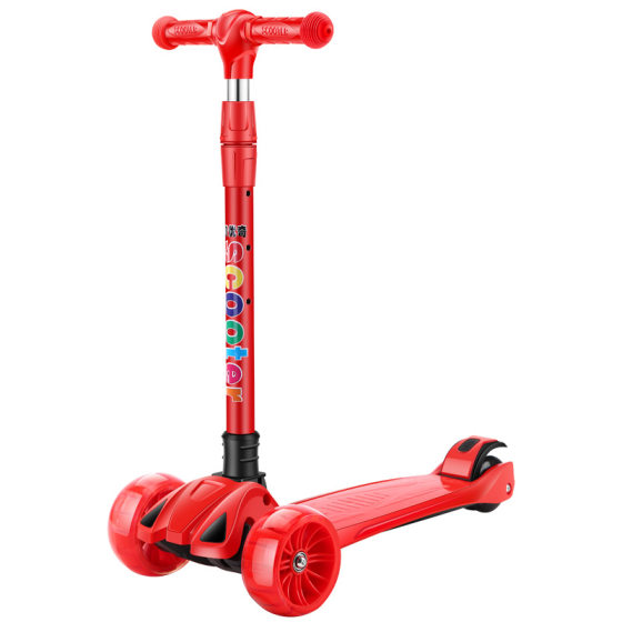 Children's scooter folding male toy girl scooter 2-6-8 years old children's one foot flash scooter wholesale