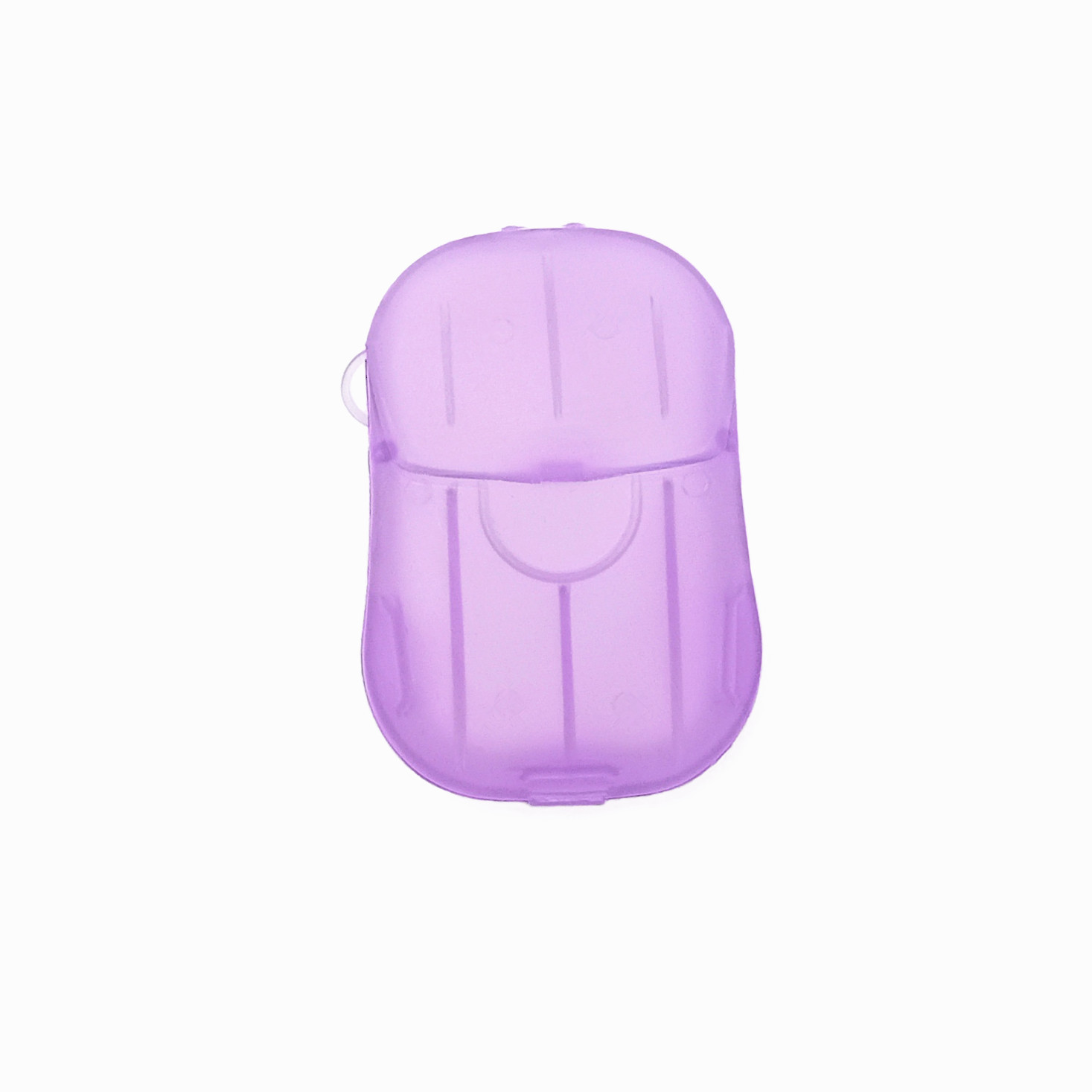 Pieza de jabón desechable de viaje de hotel papel de jabón en caja portátil Lavado de Manos pieza pequeña pieza de jabón mini pieza de jabón de papel