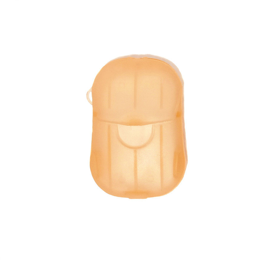 Pieza de jabón desechable de viaje de hotel papel de jabón en caja portátil Lavado de Manos pieza pequeña pieza de jabón mini pieza de jabón de papel