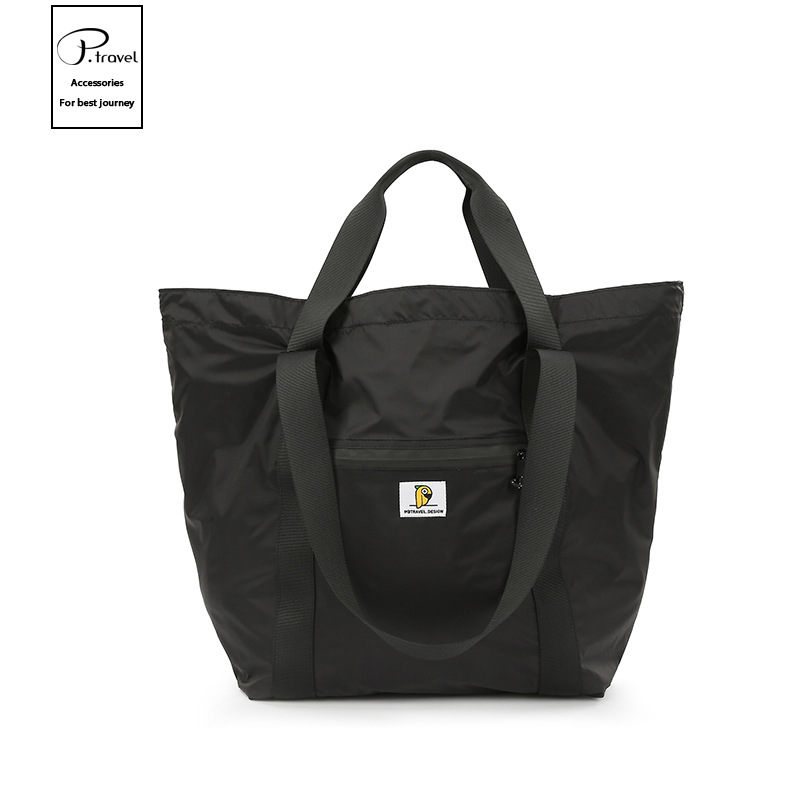 Bolsa de almacenamiento portátil de viaje ligero al aire libre Bolsa de viaje plegable impermeable de nylon japonés Bolsa de viaje portátil de gran capacidad