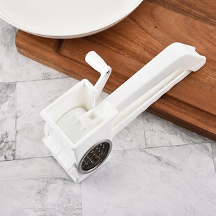 Stainless steel two-in-one cheese planer hand rotating cheese grater creative cheese planer