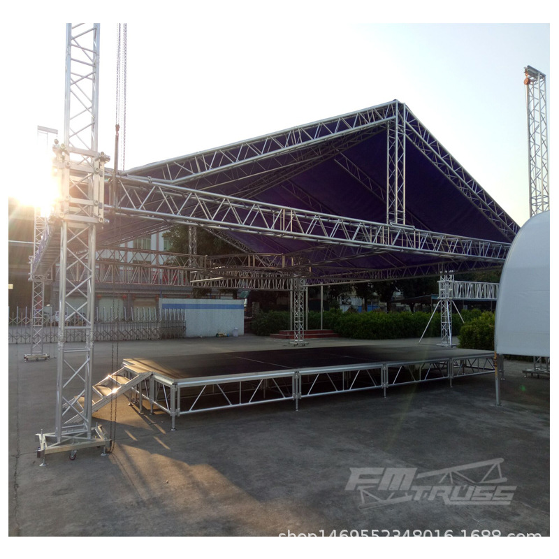 广州丰名铝合金灯光桁架/展览展示广告truss架/太空龙门桁架