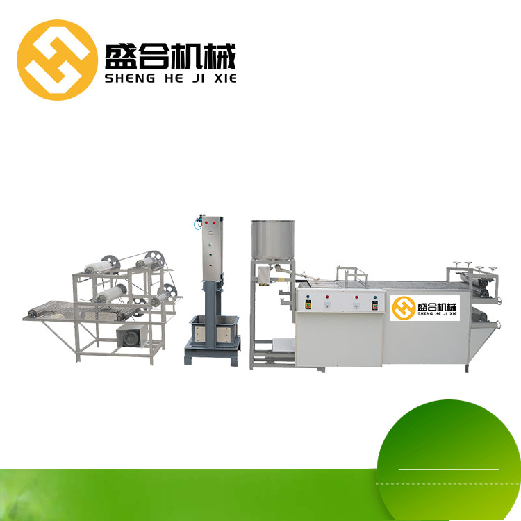 小型千张豆腐皮机 全自动泼脑压制干豆腐皮机 盛合豆制品全套设备