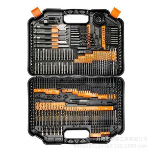 Drill bit woodworking tool set construction and masonry twist drill spigot head 246pc tool set tool set