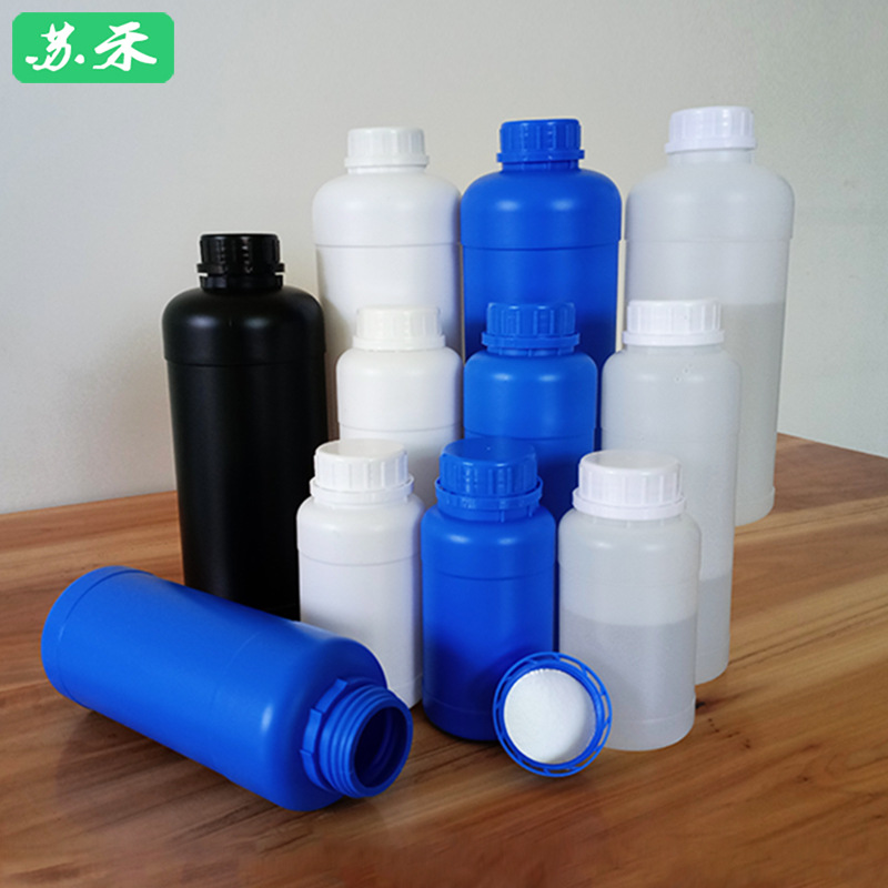 现货供应全新料圆瓶化工溶剂包装通用瓶250\500\1000ml毫升塑料瓶