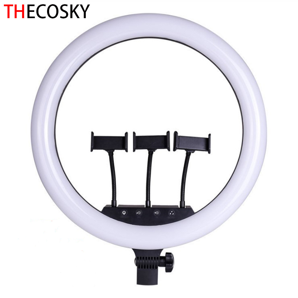 18 inch led ring light live fill light video photo light portrait makeup photography self-portrait beauty light