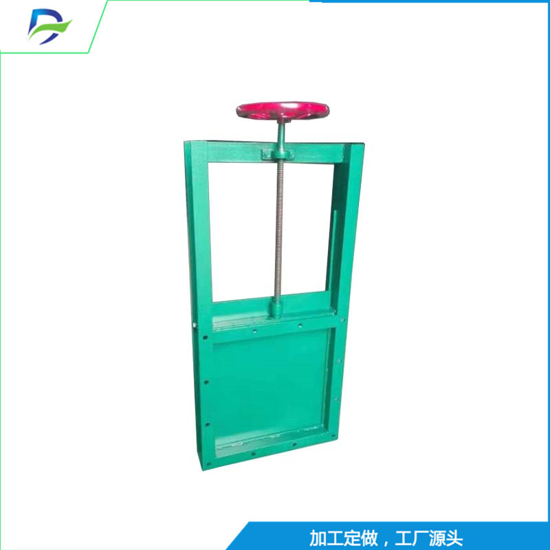 供应手动闸板阀 300*300除尘器闸板阀 批发碳钢法兰闸板阀闸门