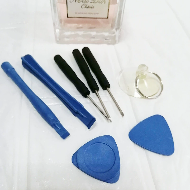 Заводская поставка разборка аккумуляторная отвертка костюм инструмент для разборки ремонта мобильного телефона 8 штук комбинированный костюм в наличии