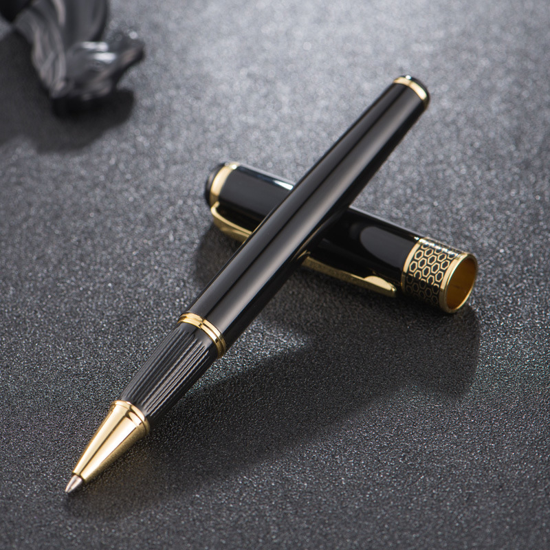 Signature Pen Business Metal Signature Pen Manufacturer Advertising Pen Gel Pen Gift Signature Pen Water Pen with Engraved Logo