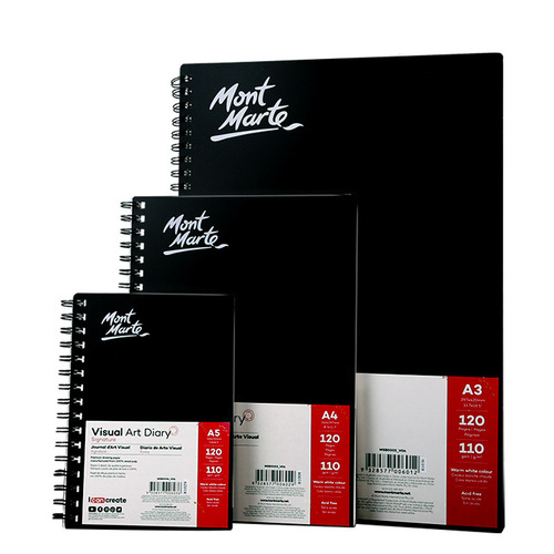 Montmartre a4 sketchbook loose-leaf 120 pages removable 8k thickened paper sketch paper cross-border wholesale sketchbook