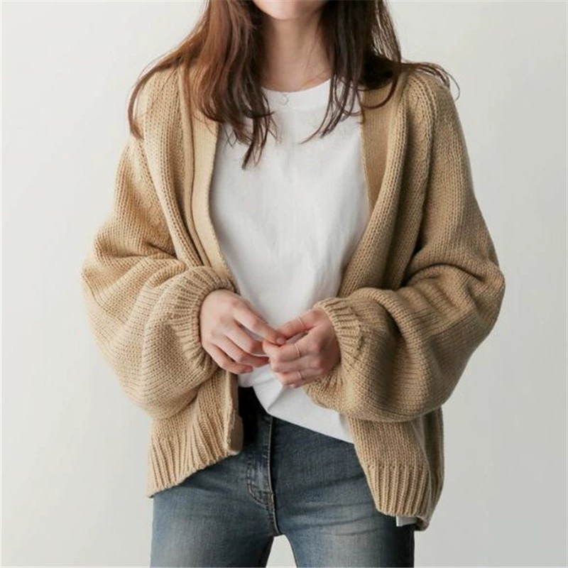 Короткий вязаный кардиган, корейский стиль, короткая куртка, one size (2–10 лет), casual демисезон