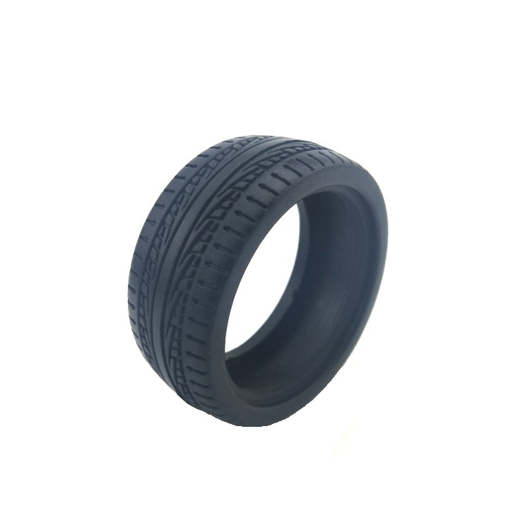 Neumático de carreras plano para coche modelo 1/10, adecuado para neumáticos de carreras callejeras ARRMA HSP TRAXXAS.