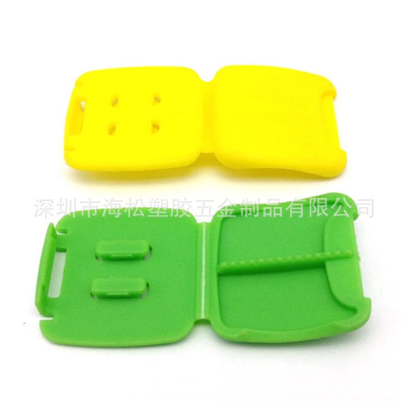 折叠腕带扣 工厂直销 手腕带固定扣 标识带扣 织带扣