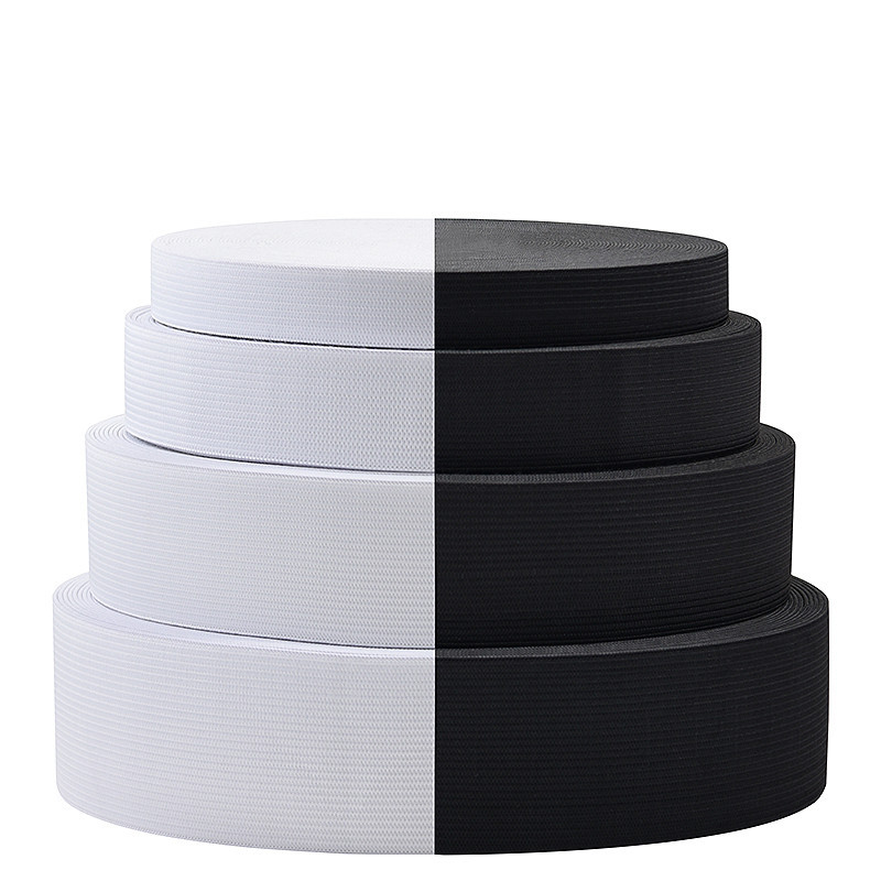 裤腰束脚牛筋 钩编针织松紧带 童装扁橡筋 裙腰弹力皮筋现货批发