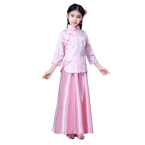 Children's costumes, Republic of China costumes, ladies' costumes, student costumes, girls' little fairy costumes, guzheng and guqin costumes, bridesmaids