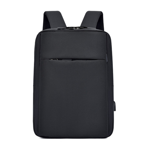 Men's Backpack Casual Computer Business Bag USB Charging Backpack Large Capacity High School Student Bag Wholesale