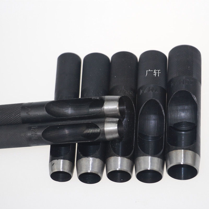 黑色钢冲打孔器打眼冲冲子皮带冲/打孔冲/圆冲/打气眼孔铬钒钢冲