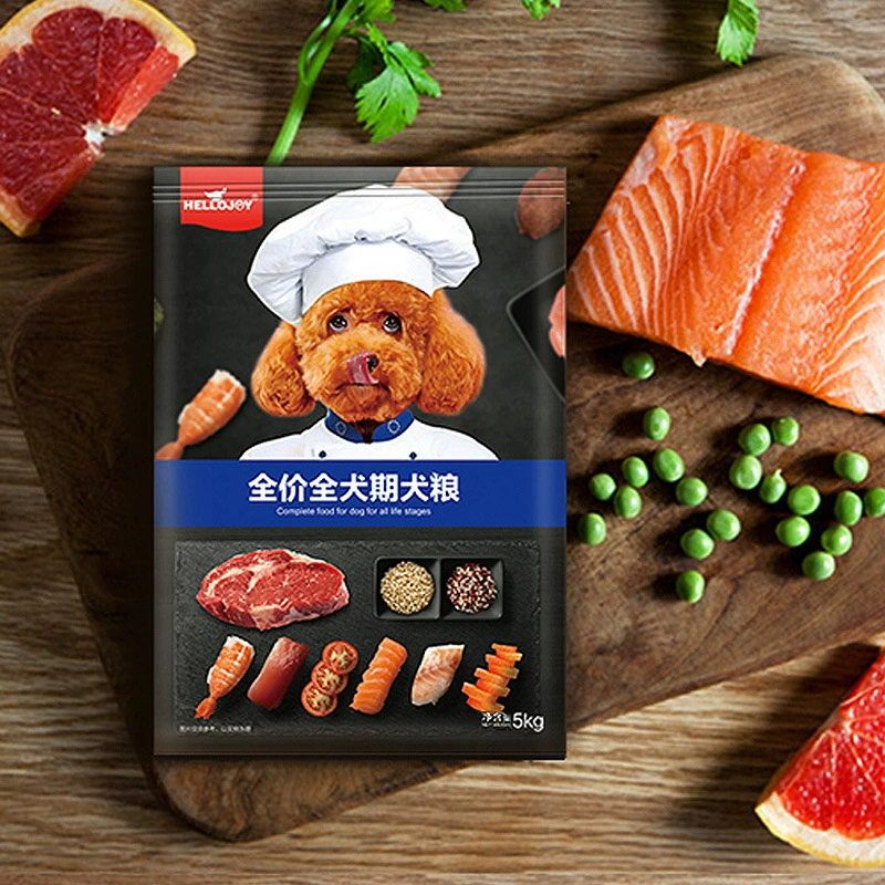 Оптовая продажа малого и среднего размера глубоководный рыбный аромат корм для собак Универсальный Полный корм для собак Питомник золотистый ретривер плюшевый корм для собак
