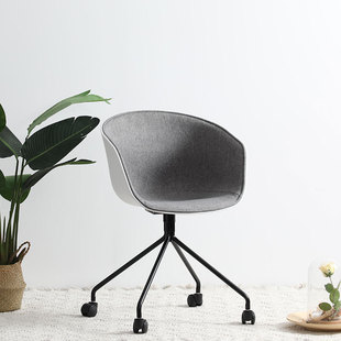 Computer Chair Rotating Home Comfortable Armrest Soft Bag Backrest Simple Fashion Nordic Office Chair Casual Game Chair