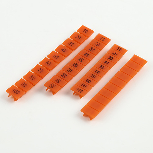 UKST marking strip ZB5ZB6ZB8ZB10 terminal block blank/digital label marking strip