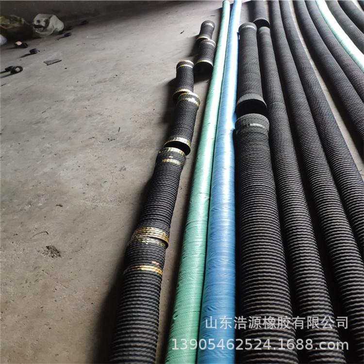 水泥罐车卸灰耐磨橡胶钢丝软管吸排砂输送混凝土用优质橡胶钢丝管