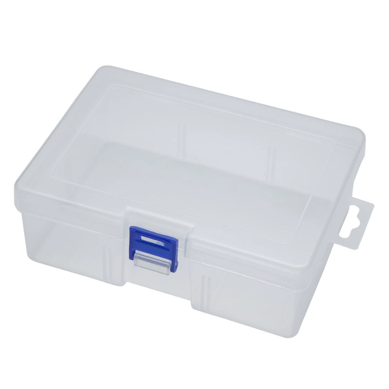Factory wholesale transparent plastic PP empty box product packaging outer box component fishing gear jewelry parts parts storage box