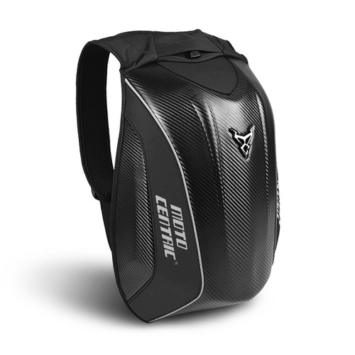 MOTOCENTRIC Motorcycle Hard Shell Backpack Knight Dual Shoulder Backpack Carbon Fiber Motorcycle Riding Turtle Shell Waterproof