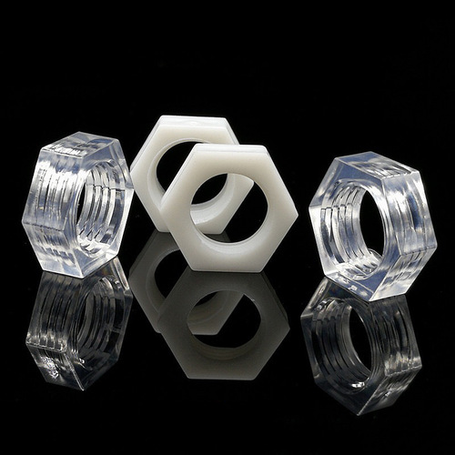 Wholesale plastic screws pc transparent screws transparent acrylic PC screws toys/fish tank/hamster cage