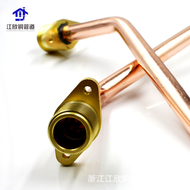 Accesorios de tubo de cobre del horno montado en la pared Conector de latón de cobre rojo Calefacción de gas calefacción por suelo radiante caldera eléctrica garantía