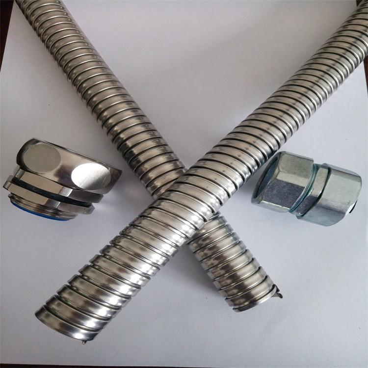 合肥供应激光器保护铠甲 双勾不锈钢包塑软管Φ15