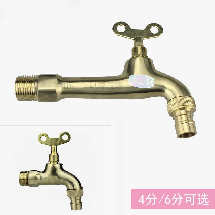 Brass long dispenser for laundry, anti-theft