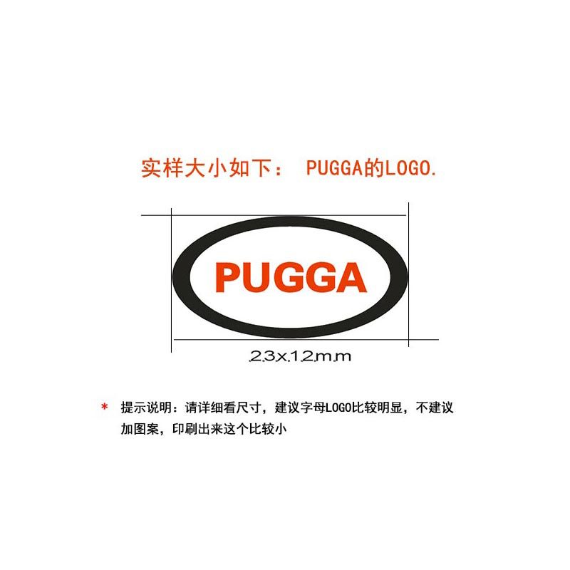 Etiqueta de gel suave de plástico con efecto cristal, con logotipo, para productos, adhesivo creativo y bonito para mascotas