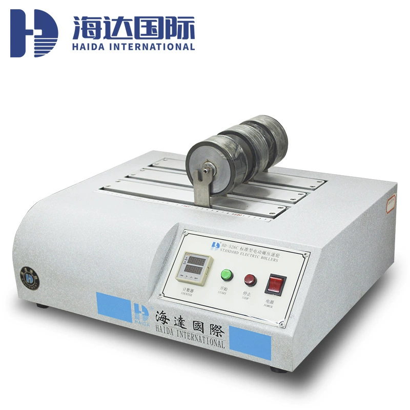 Kunshan Haida прямая продажа трехколесная электрическая катка ролик испытательная машина трехголовая лента ролик ролик тестер