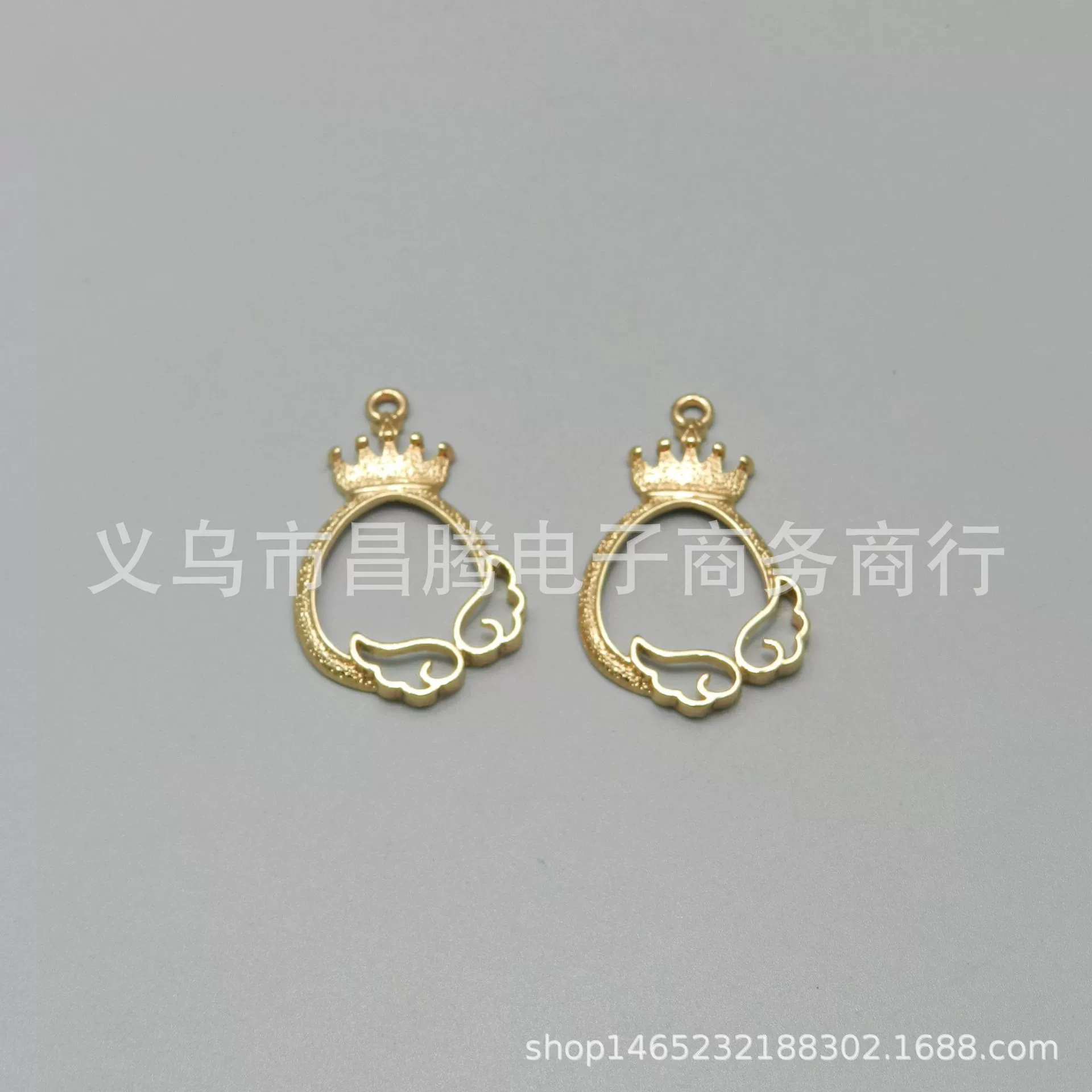 Цвет сохраняя корону крылья УФ эпоксидная граница смола клей металл полые границы DIY ювелирные аксессуары материал ручной работы