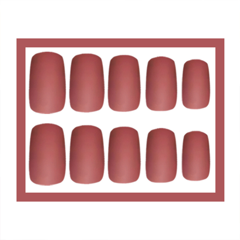 Polvo suave de frijol transfronterizo para manicuras, suave y blanqueador, parche de uñas mate, parche de uñas de atmósfera dulce pura
