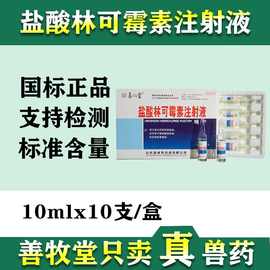 兽用盐酸林可霉素注射液 喘宁 猪牛羊咳嗽喘气支原体抗菌正品批发