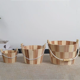 木质工艺品;木桶;摆件支架