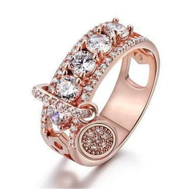 Аксессуар, модная креативная Zirconium, кольцо с камнем, Amazon, wish, оптовый, европейский стиль