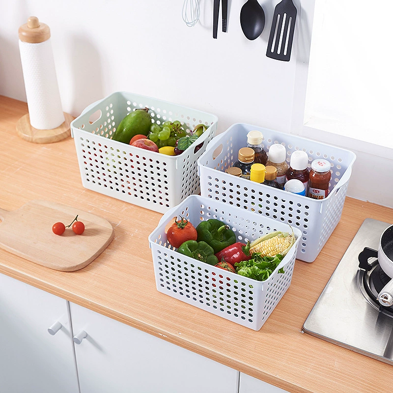 Table storage basket, plastic storage system, toy for kindergarten, storage box